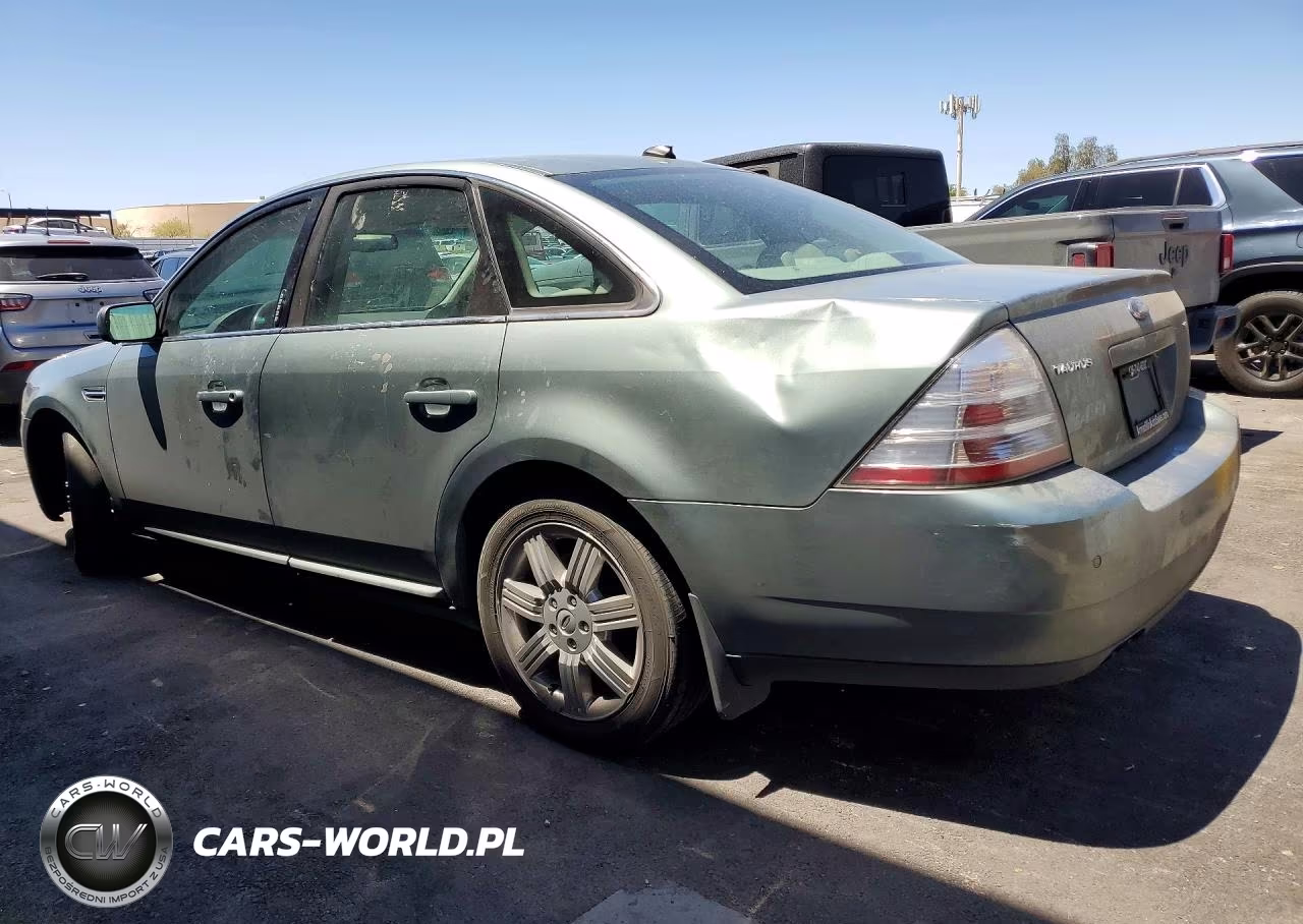 2008 Ford Taurus Sel VIN:1FAHP24W08G156122 - 2