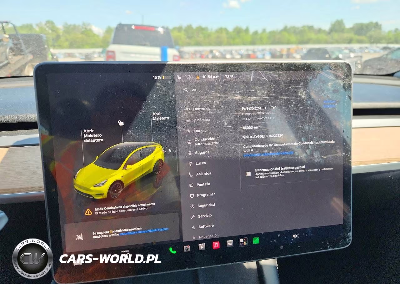 2024 Tesla Model Y VIN:7SAYGDEE6RA227220 - 9