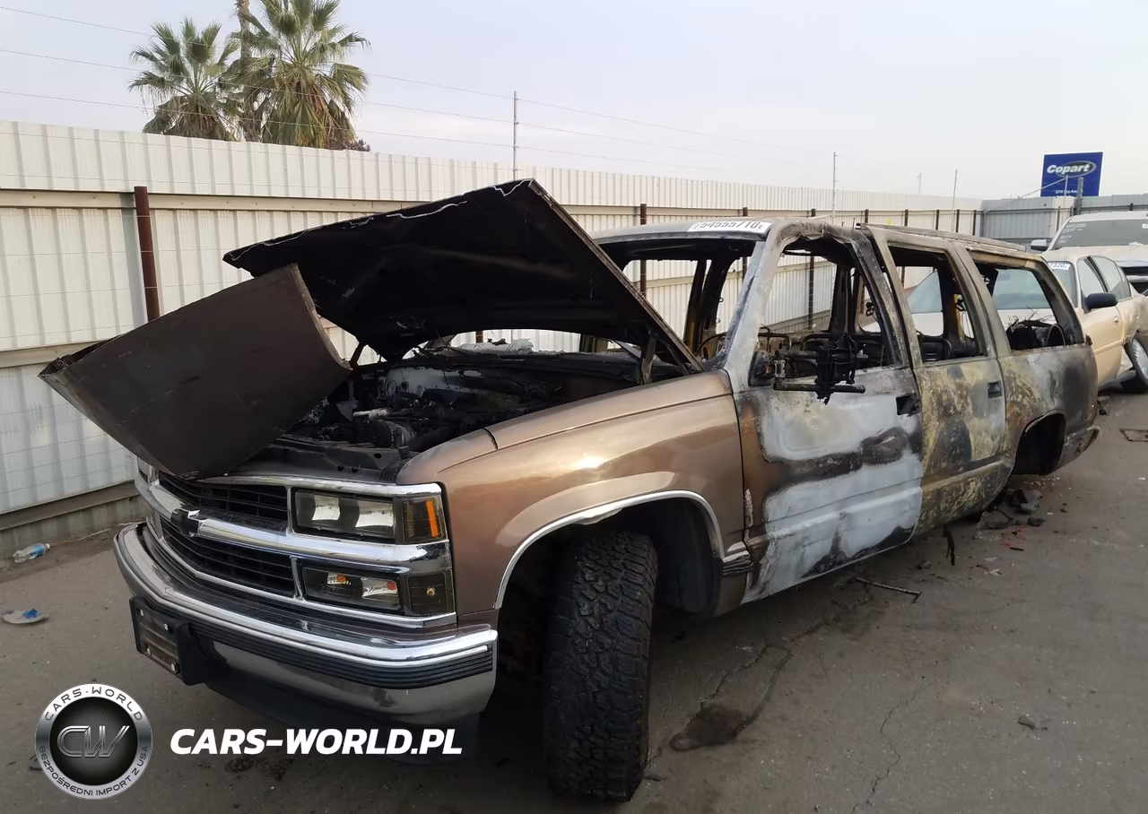 1997 Chevrolet Suburban C1500 VIN:3GNEC16R6VG162525 - 2
