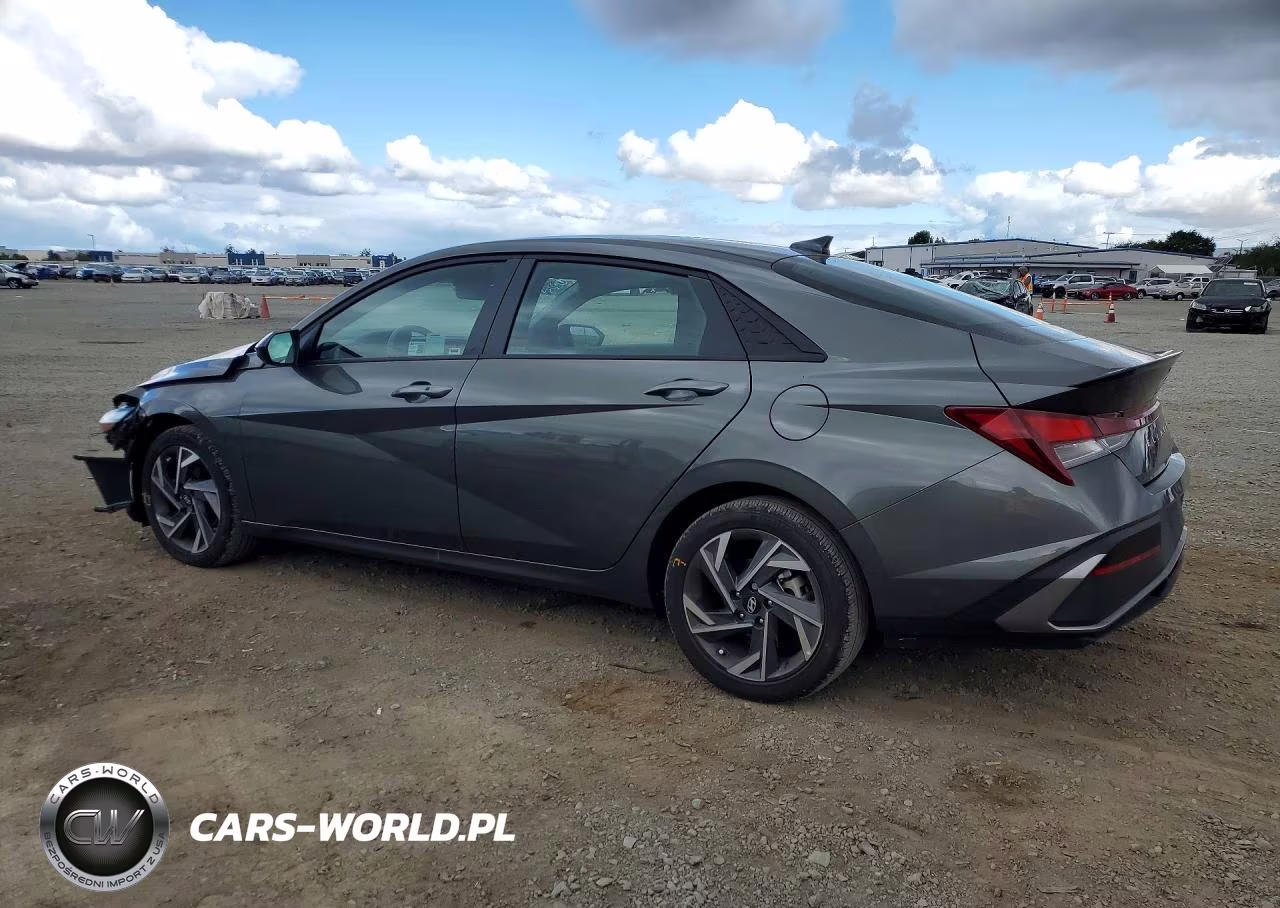 2025 Hyundai Elantra Sel Sport VIN:KMHLM4DG2SU909526 - 2