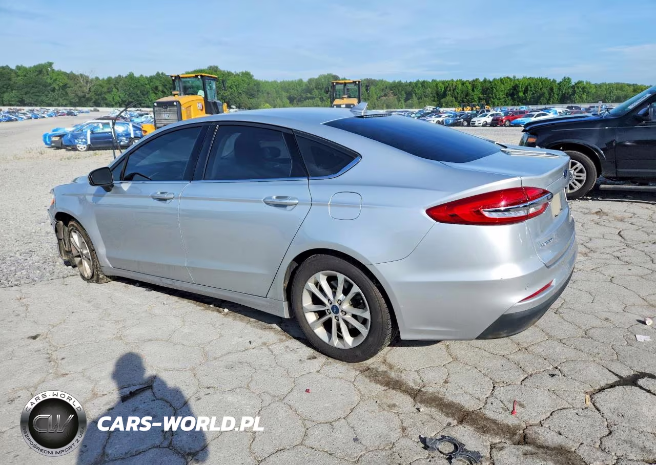 2019 Ford Fusion Se VIN:3FA6P0HD5KR218666 - 2