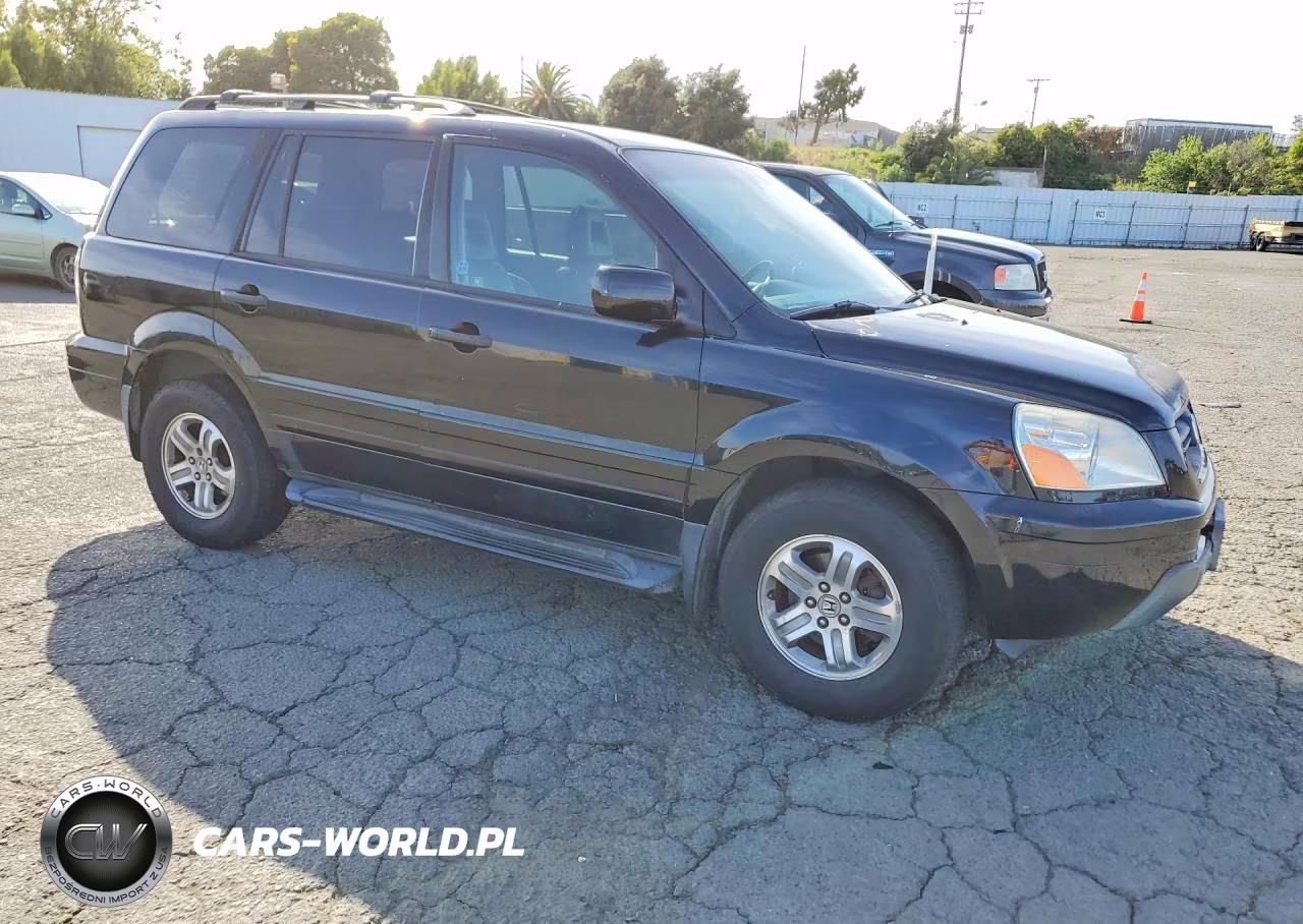 2003 Honda Pilot VIN:2HKYF18633H505733 - 4