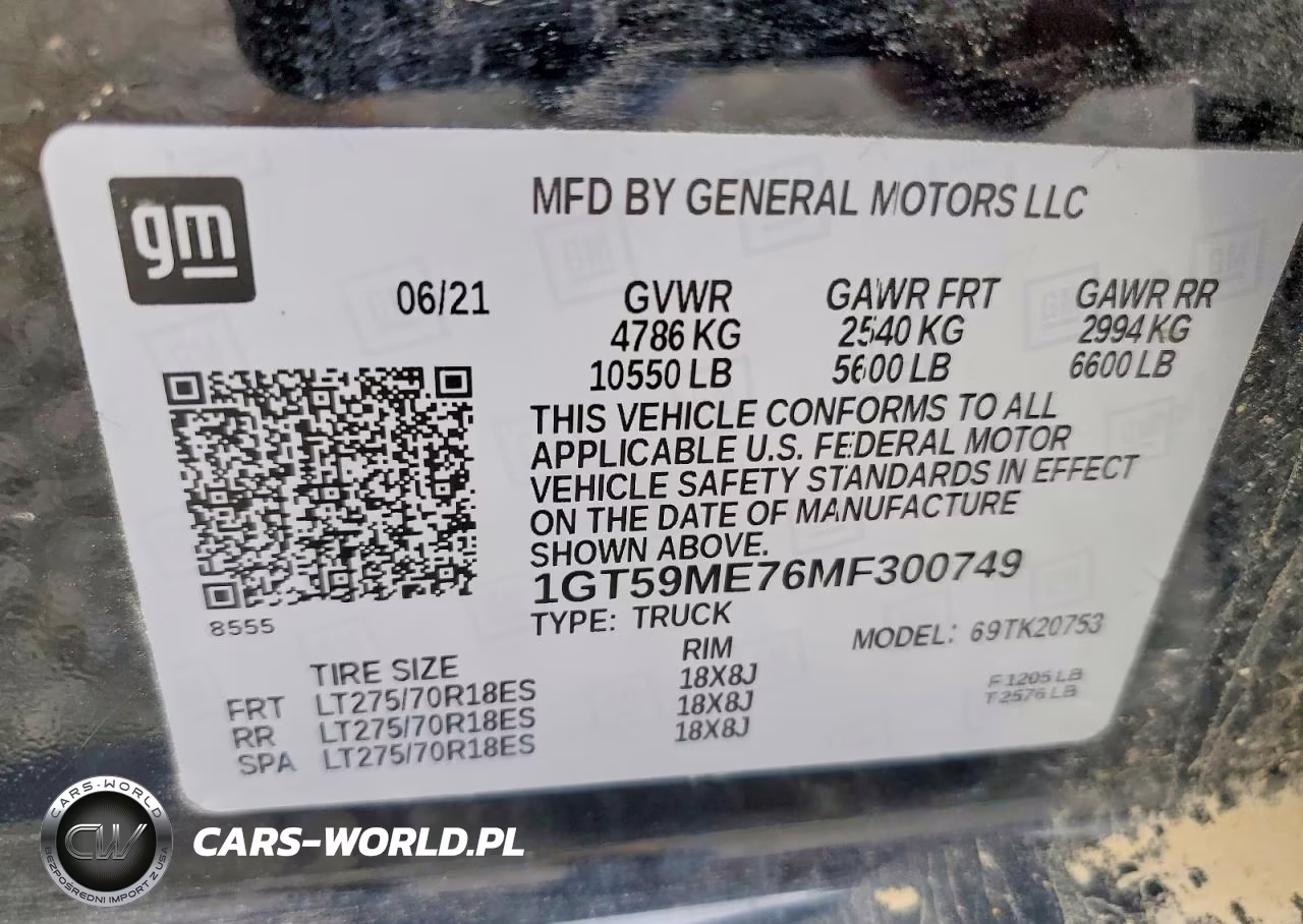 2021 GMC Sierra K2500 Sle VIN:1GT59ME76MF300749 - 12
