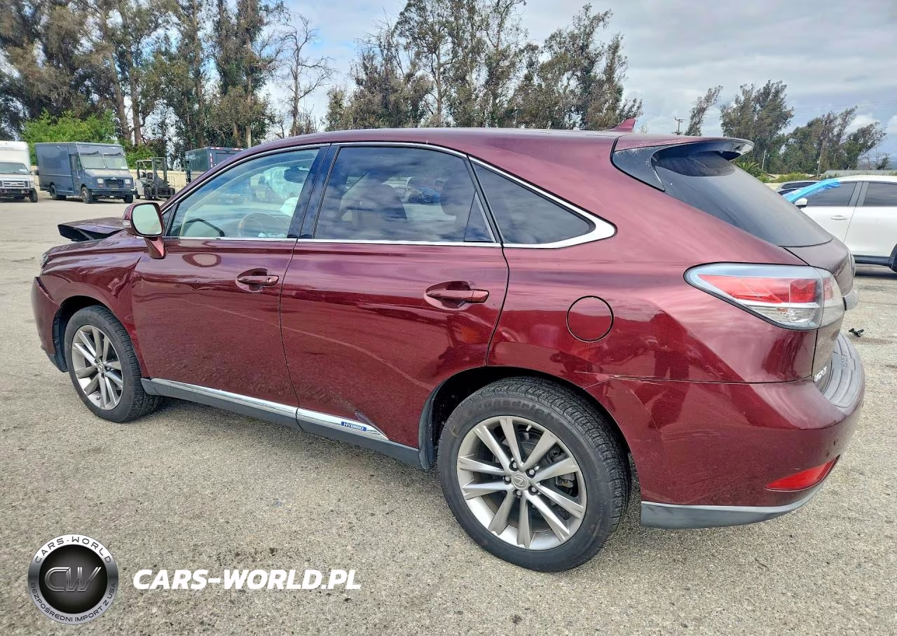 2013 Lexus Rx 450H VIN:JTJZB1BA3D2007707 - 2
