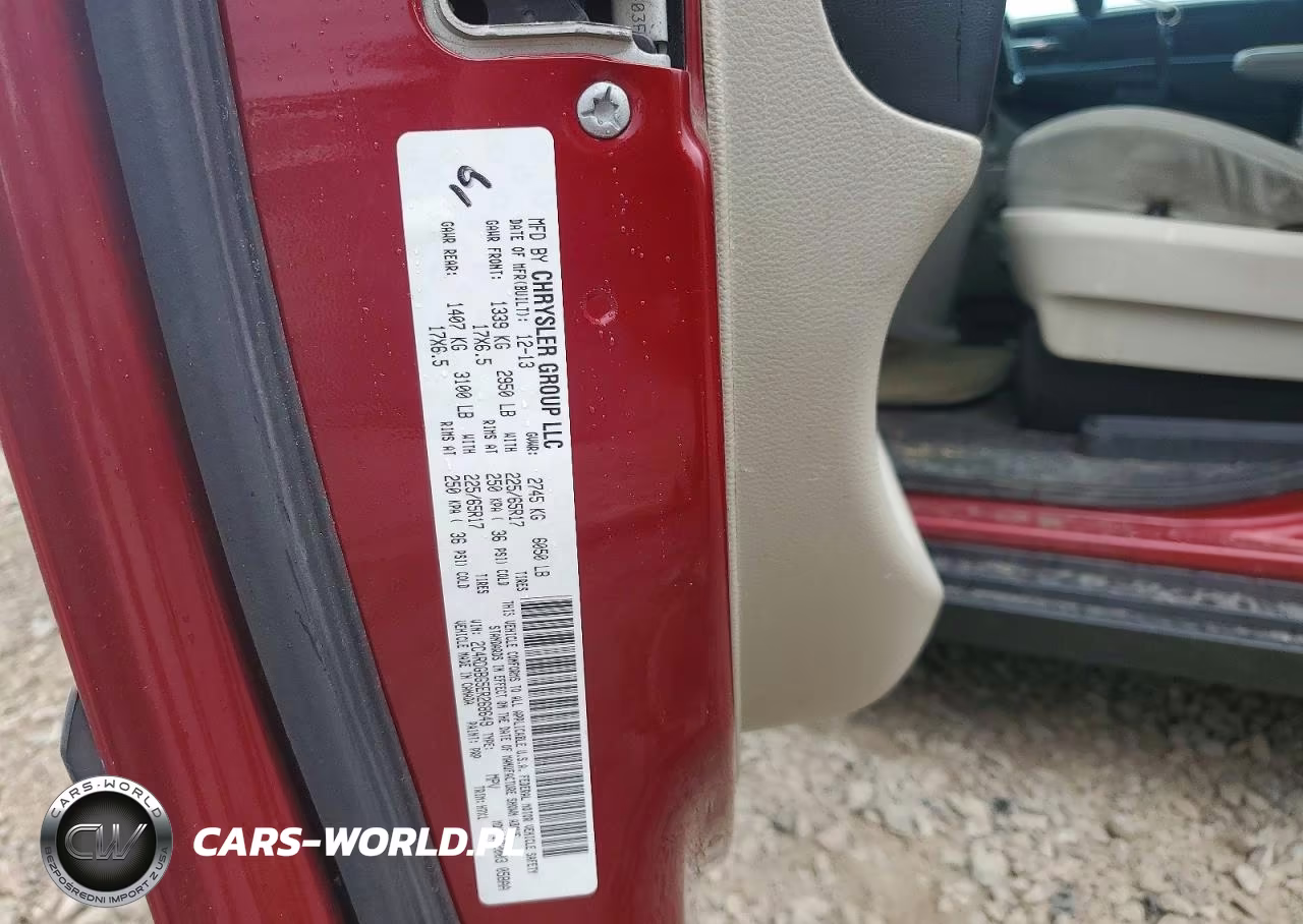 2014 Dodge Grand Caravan Se VIN:2C4RDGBG5ER268649 - 13