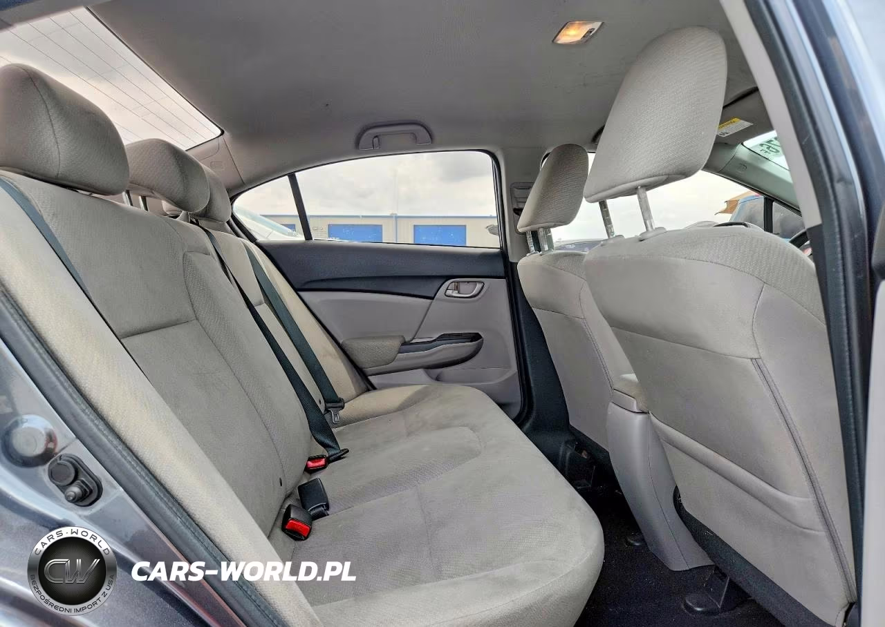 2013 Honda Civic Lx VIN:19XFB2F53DE272607 - 10