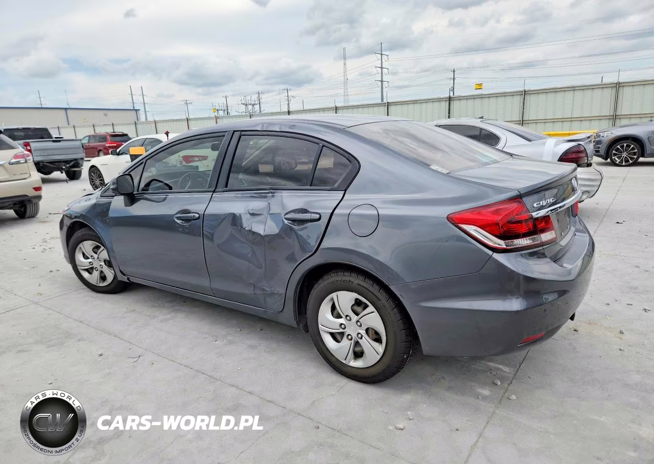 2013 Honda Civic Lx VIN:19XFB2F53DE272607 - 2