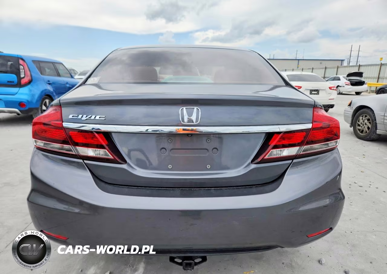 2013 Honda Civic Lx VIN:19XFB2F53DE272607 - 6