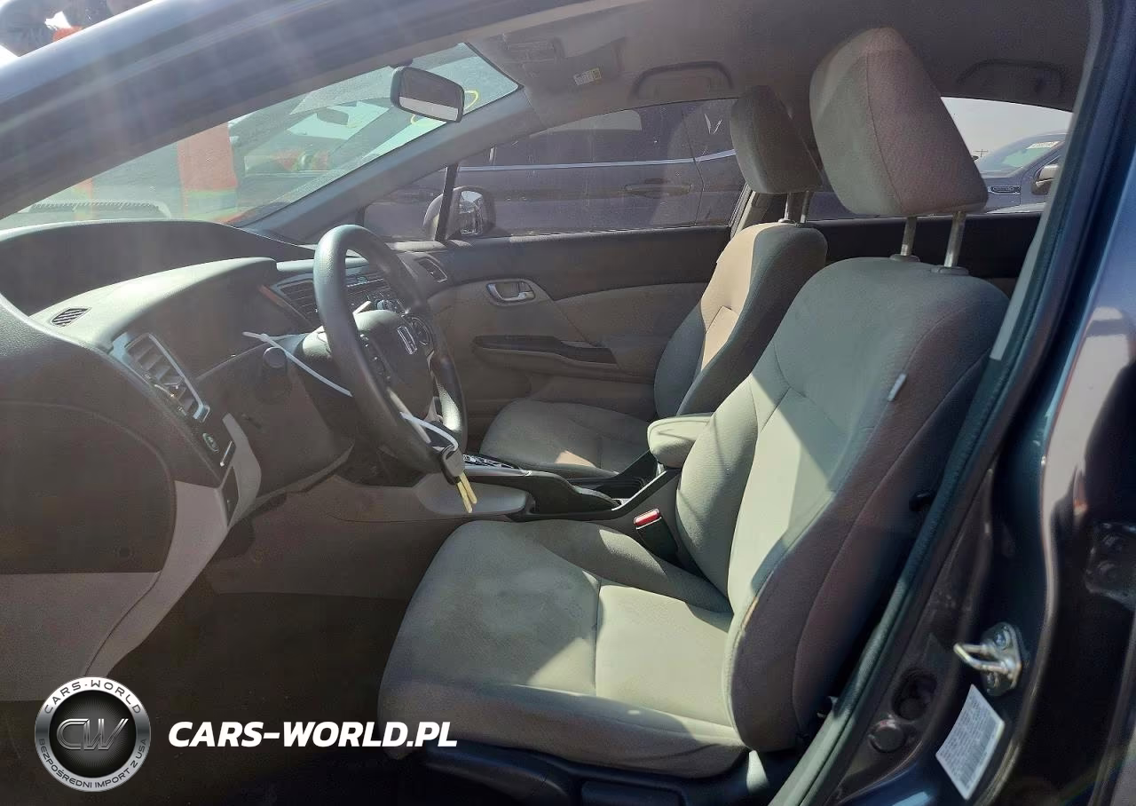 2013 Honda Civic Lx VIN:19XFB2F53DE272607 - 7