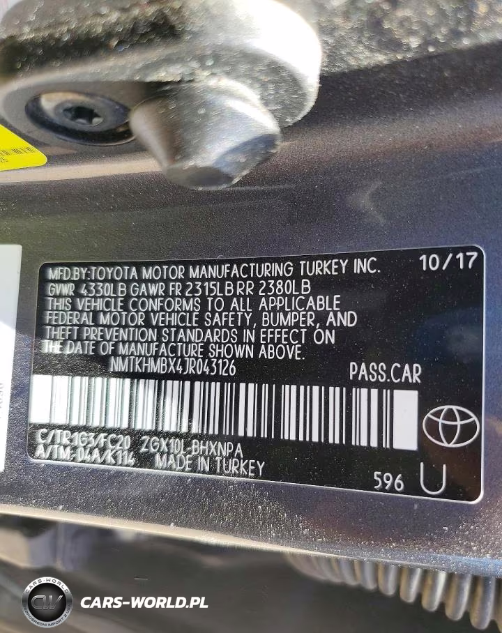 2018 Toyota C-Hr Xle VIN:NMTKHMBX4JR043126 - 12