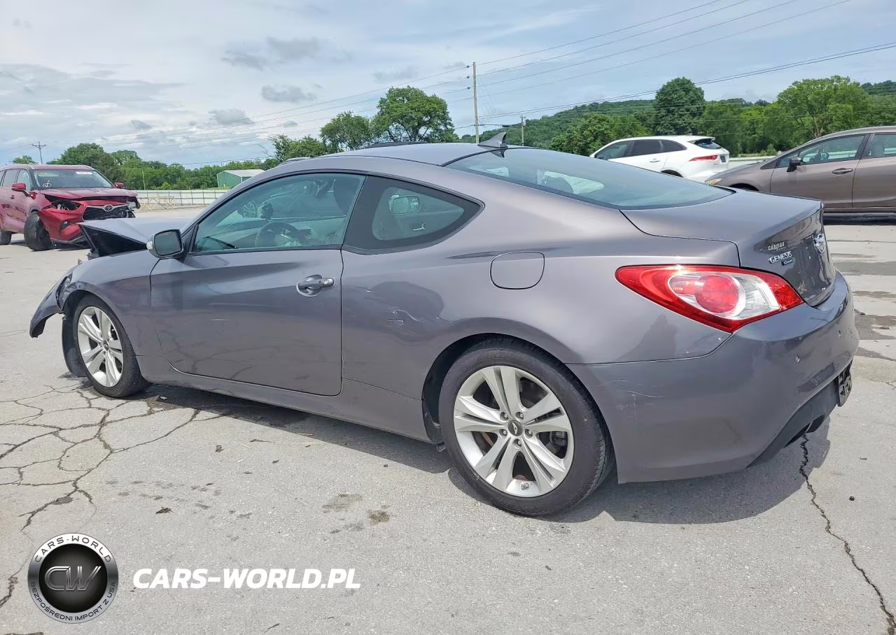 2012 Hyundai Genesis Coupe 3.8L VIN:KMHHU6KH3CU073546 - 2