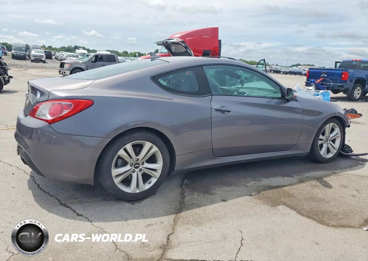 2012 Hyundai Genesis Coupe 3.8L VIN:KMHHU6KH3CU073546 - 3
