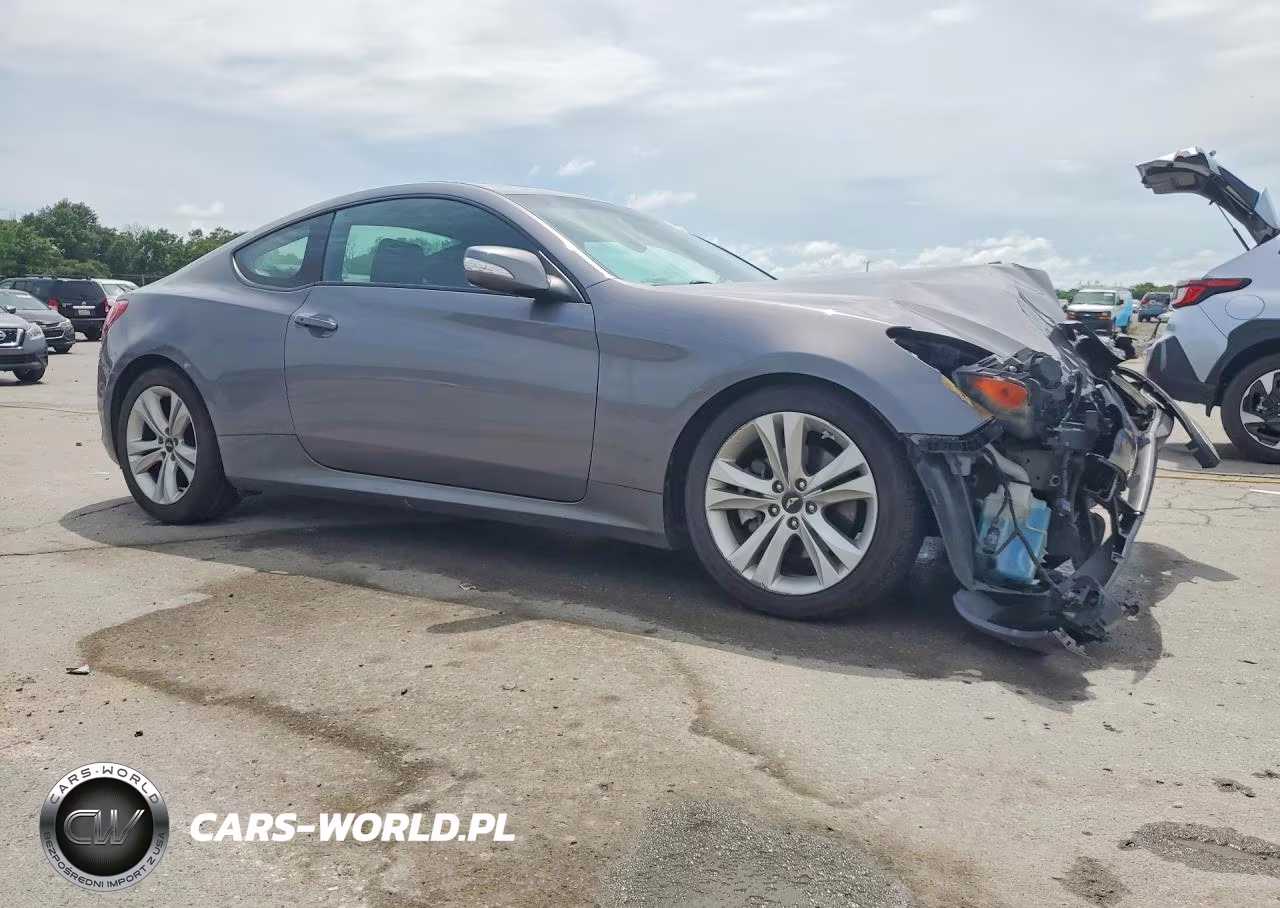 2012 Hyundai Genesis Coupe 3.8L VIN:KMHHU6KH3CU073546 - 4