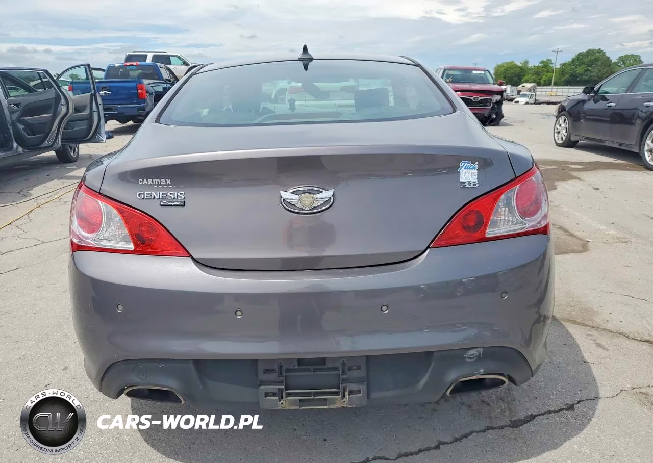 2012 Hyundai Genesis Coupe 3.8L VIN:KMHHU6KH3CU073546 - 6