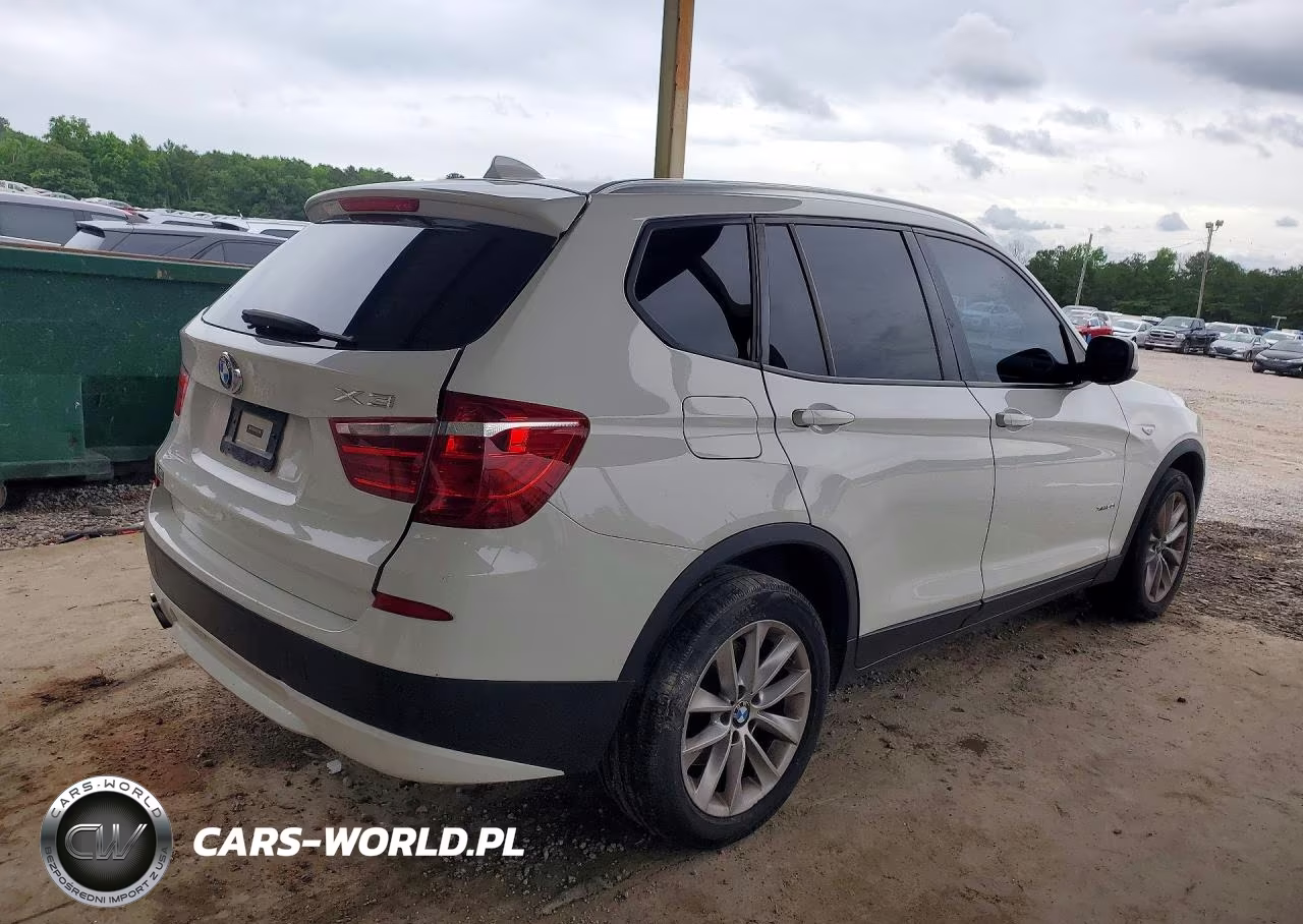 2013 BMW X3 xDrive28I VIN:5UXWX9C52D0A30447 - 3