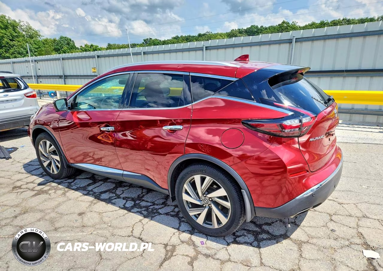 2019 Nissan Murano Sl VIN:5N1AZ2MS9KN108880 - 2