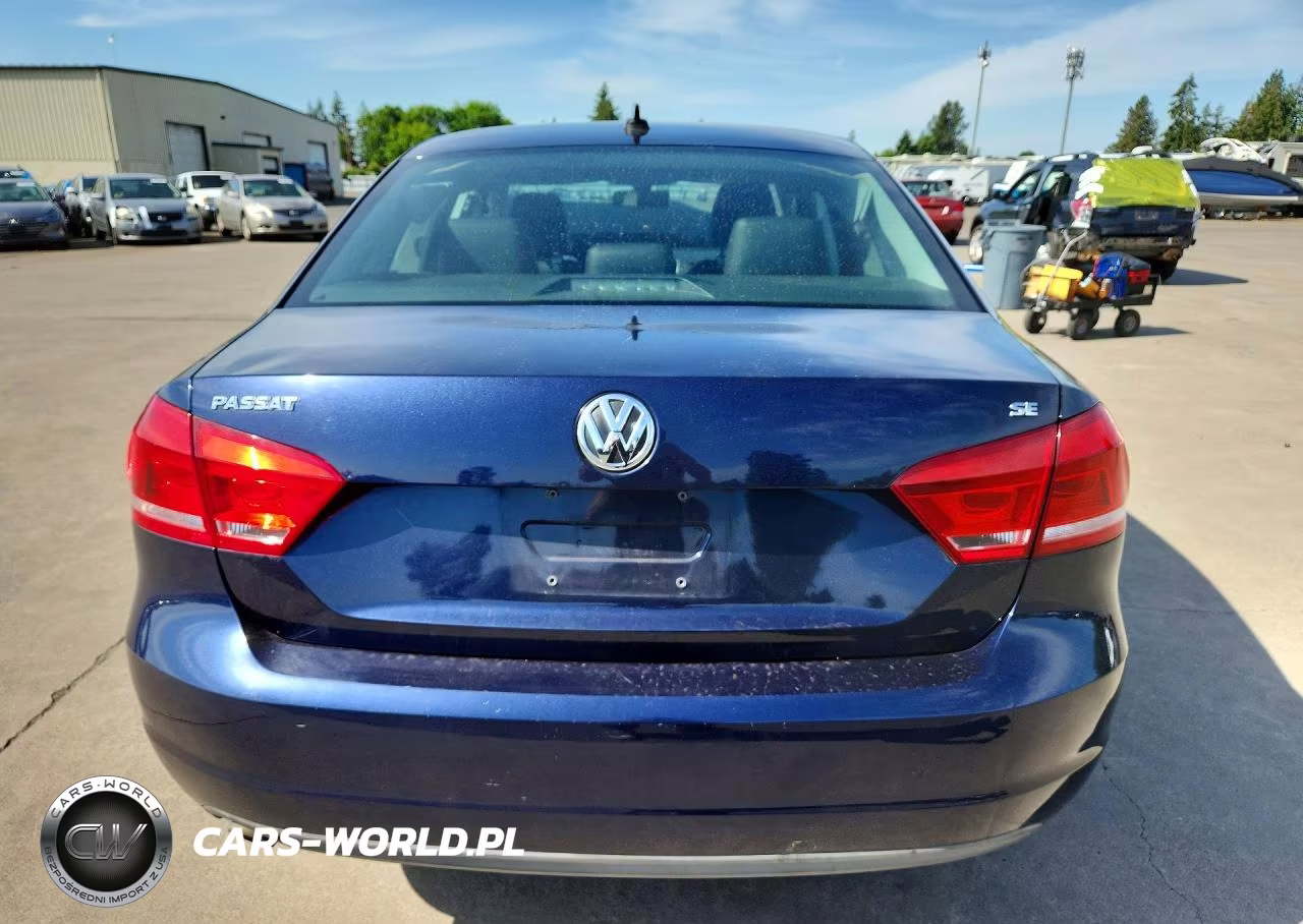 2013 Volkswagen Passat Se VIN:1VWBP7A31DC103984 - 6