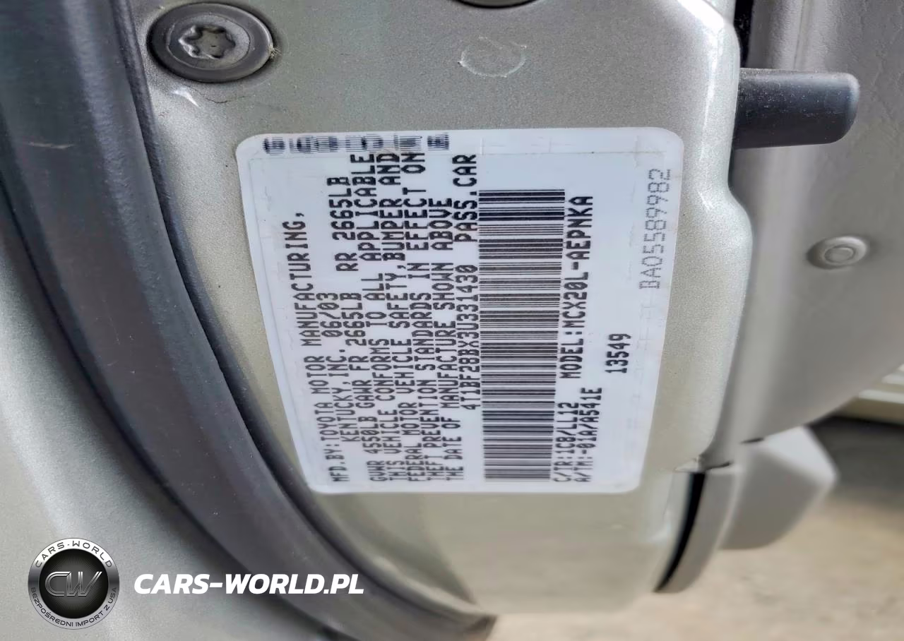 2003 Toyota Avalon Xl VIN:4T1BF28BX3U331430 - 12