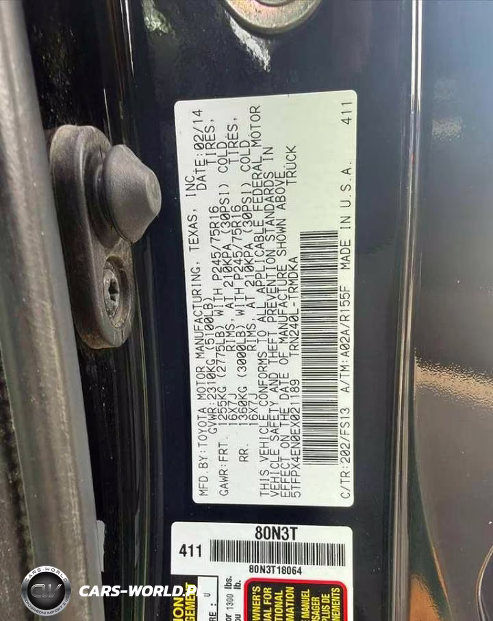 2014 Toyota Tacoma Base VIN:5TFPX4EN0EX021189 - 10