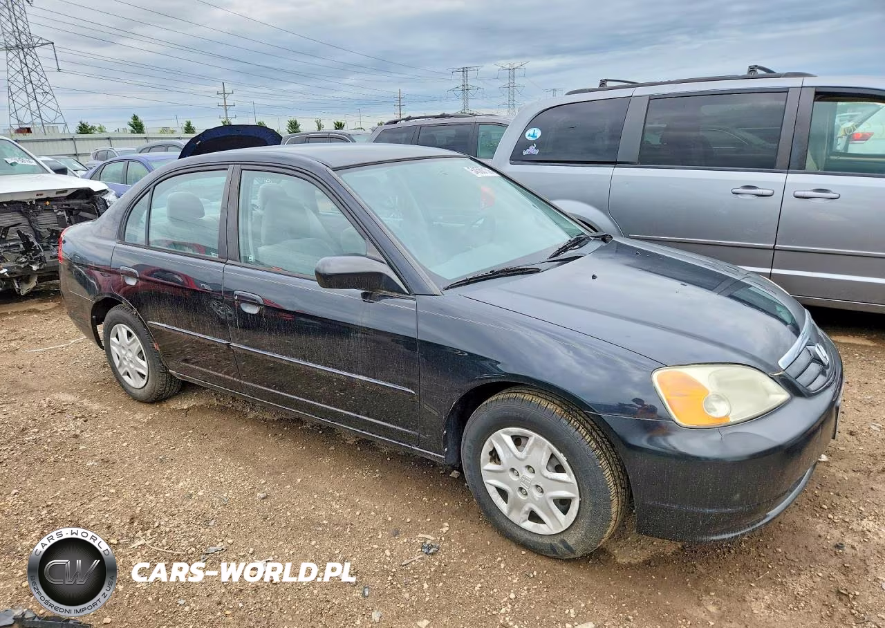2003 Honda Civic Lx VIN:JHMES16513S000539 - 4