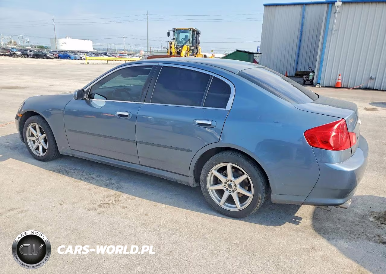 2005 Infiniti G35 X VIN:JNKCV51F75M311678 - 2