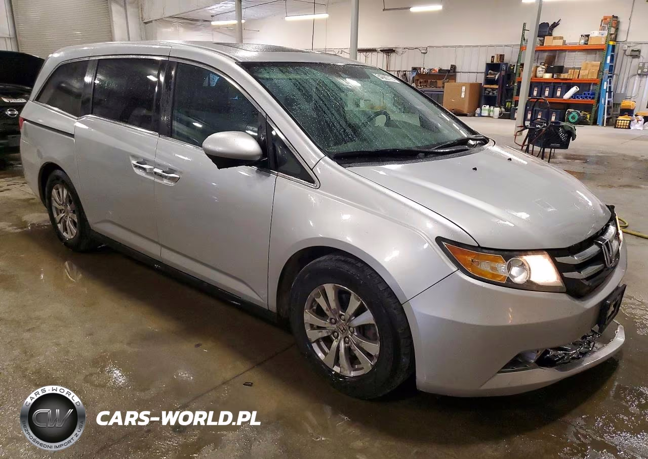2014 Honda Odyssey Exl VIN:5FNRL5H63EB077250 - 4