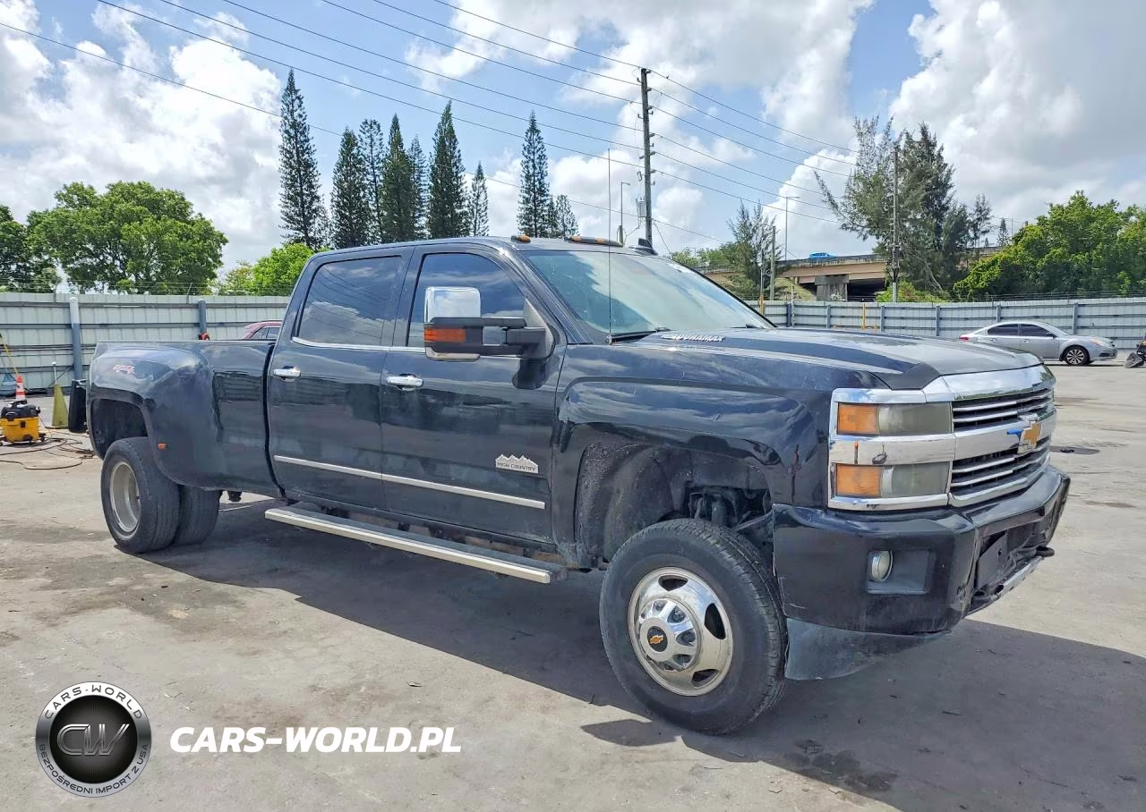 2015 Chevrolet Silverado K3500 High Country VIN:1GC4K1E86FF544671 - 4