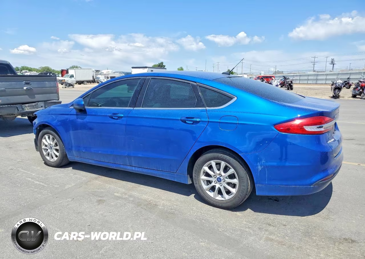 2017 Ford Fusion S VIN:3FA6P0G75HR380608 - 2