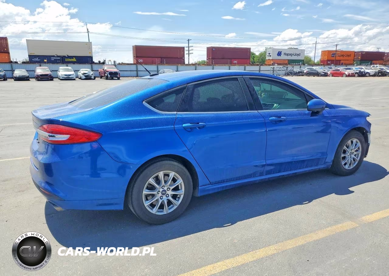 2017 Ford Fusion S VIN:3FA6P0G75HR380608 - 3