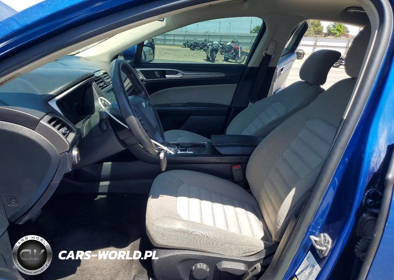 2017 Ford Fusion S VIN:3FA6P0G75HR380608 - 7