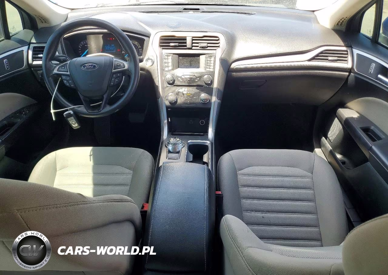 2017 Ford Fusion S VIN:3FA6P0G75HR380608 - 8