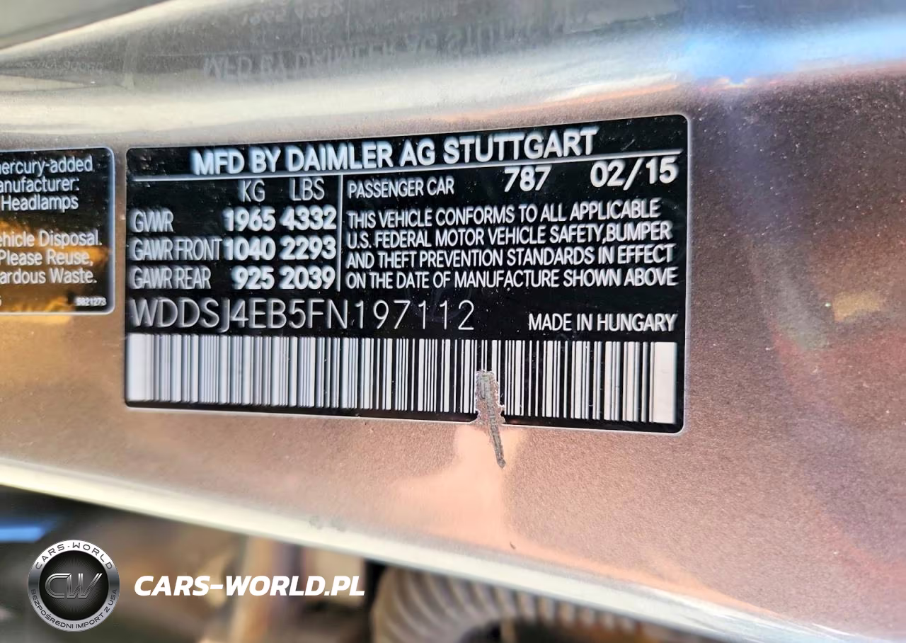 2015 Mercedes-Benz Cla 250 VIN:WDDSJ4EB5FN197112 - 12