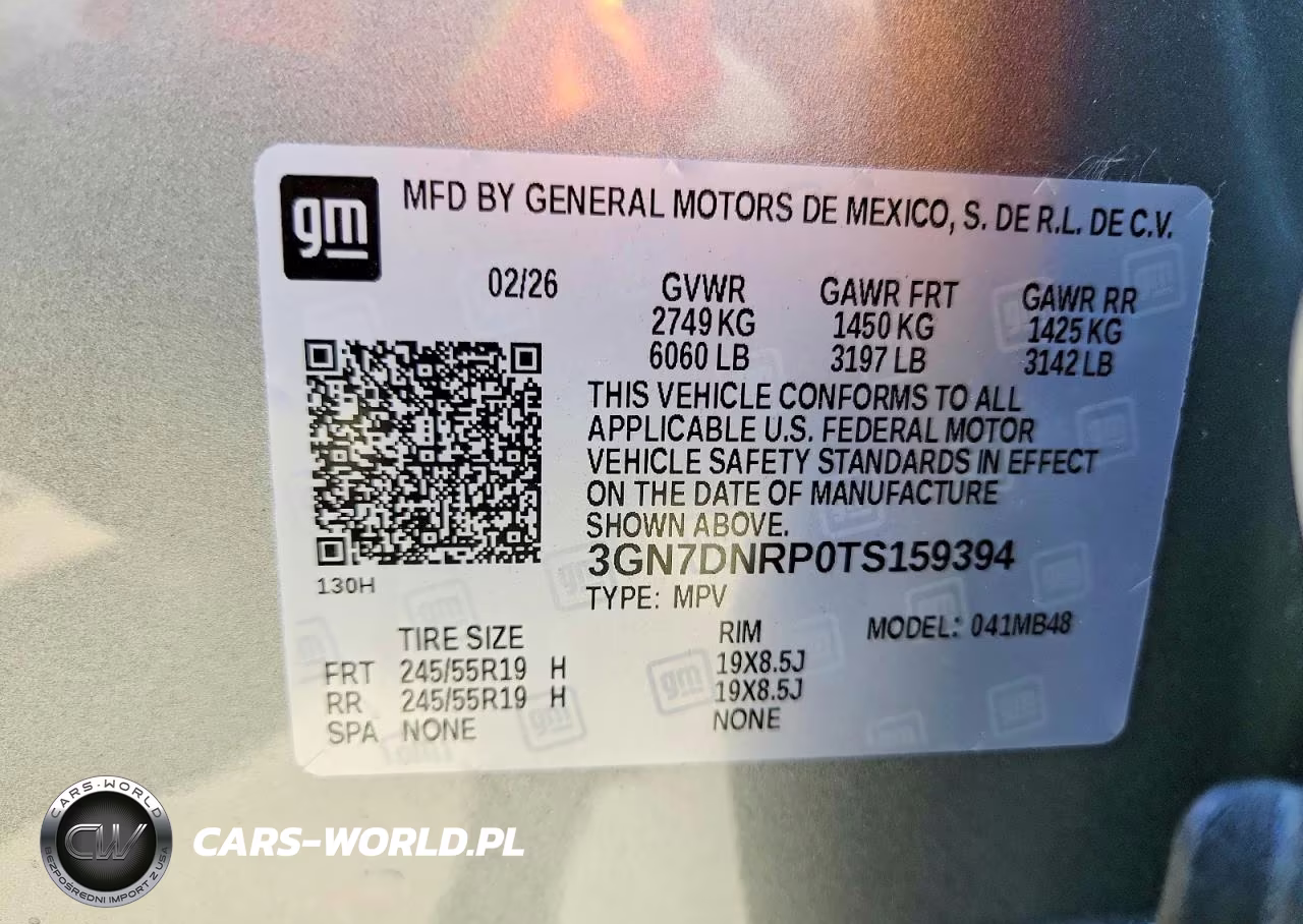 2026 Chevrolet Equinox Lt VIN:3GN7DNRP0TS159394 - 13