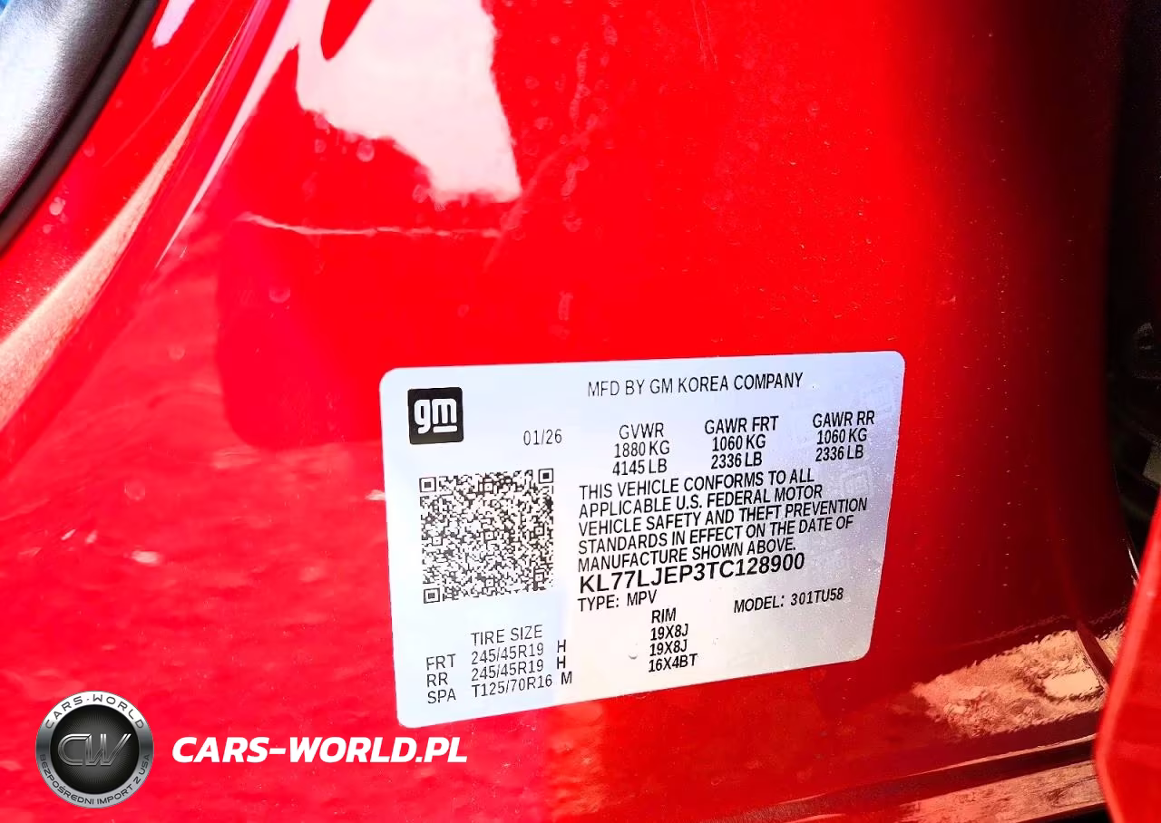 2026 Chevrolet Trax 2Rs VIN:KL77LJEP3TC128900 - 13