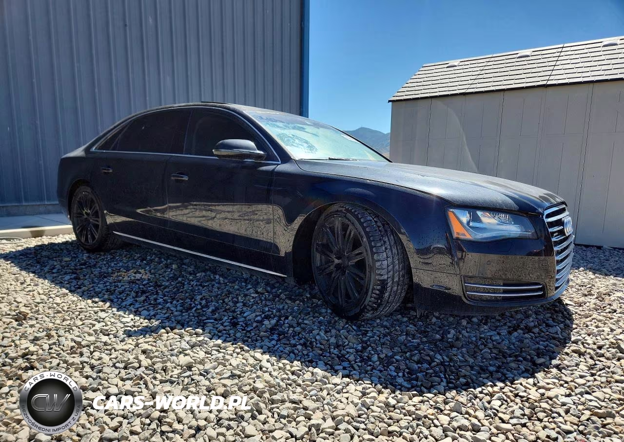 2014 Audi A8 L Quattro VIN:WAURGAFD5EN005771 - 4