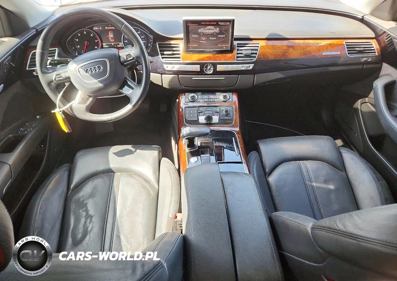 2014 Audi A8 L Quattro VIN:WAURGAFD5EN005771 - 8