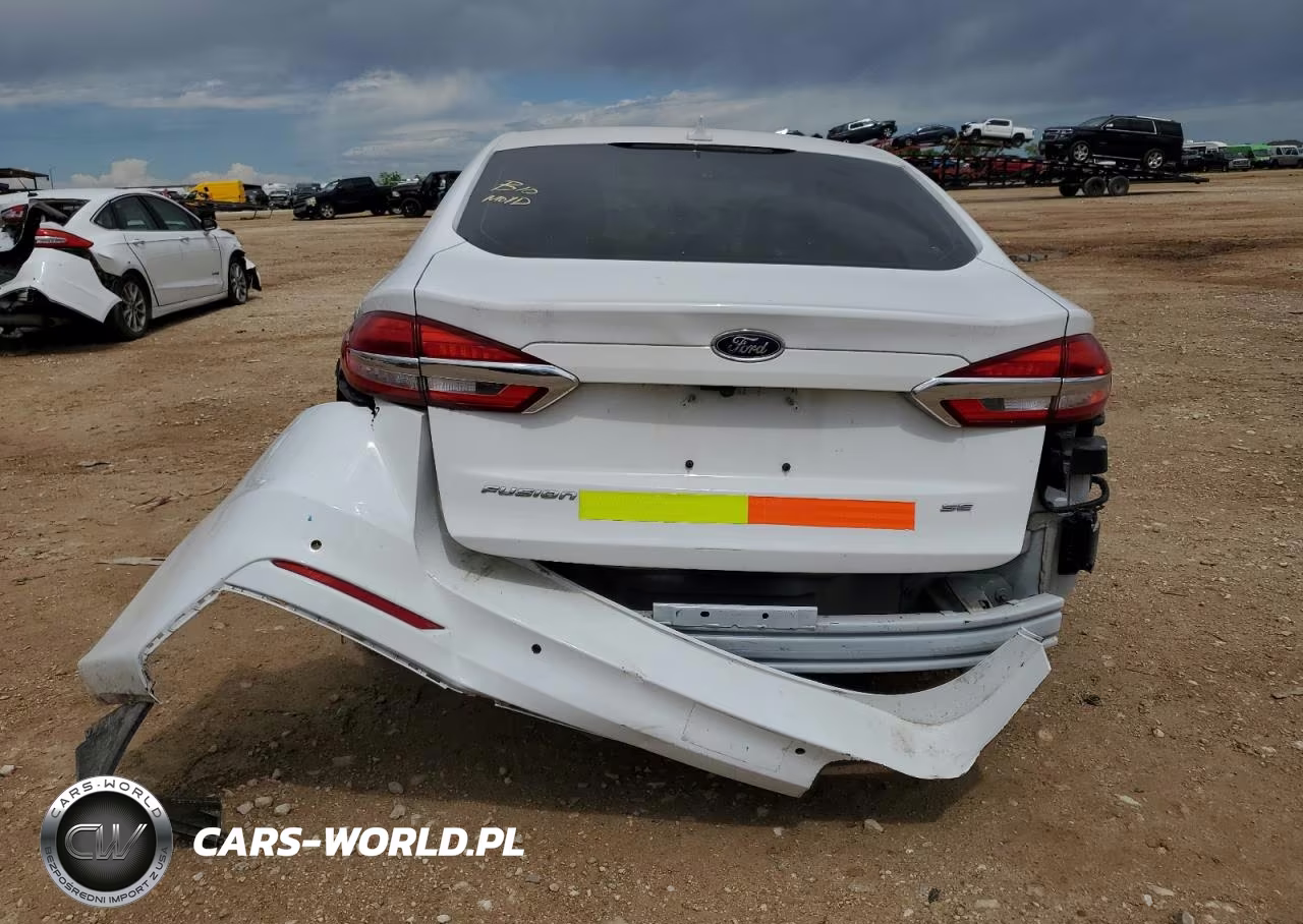 2019 Ford Fusion Se VIN:3FA6P0LU1KR124890 - 6