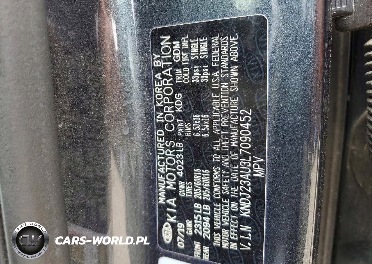 2020 Kia Soul Lx VIN:KNDJ23AU3L7090452 - 13