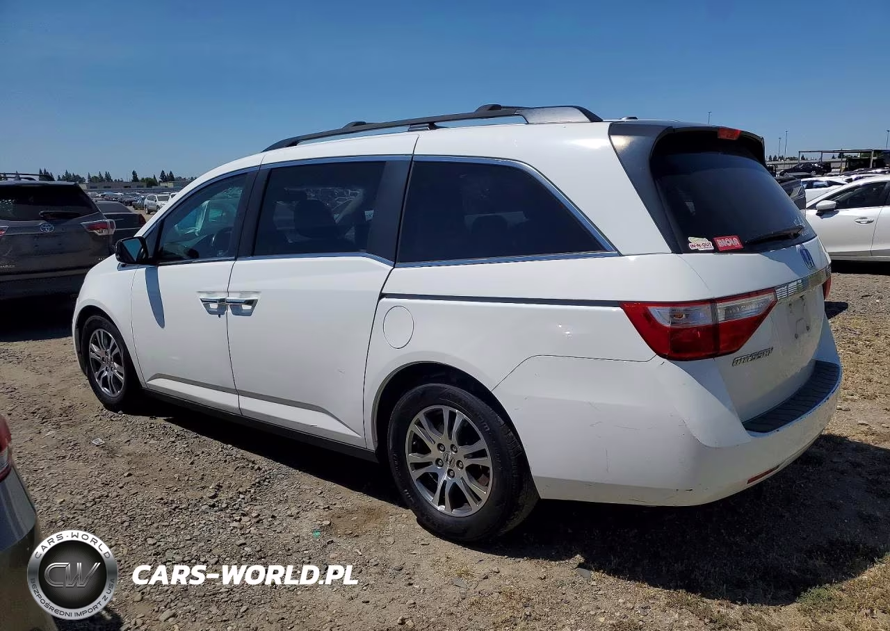2012 Honda Odyssey Exl VIN:5FNRL5H68CB126200 - 2