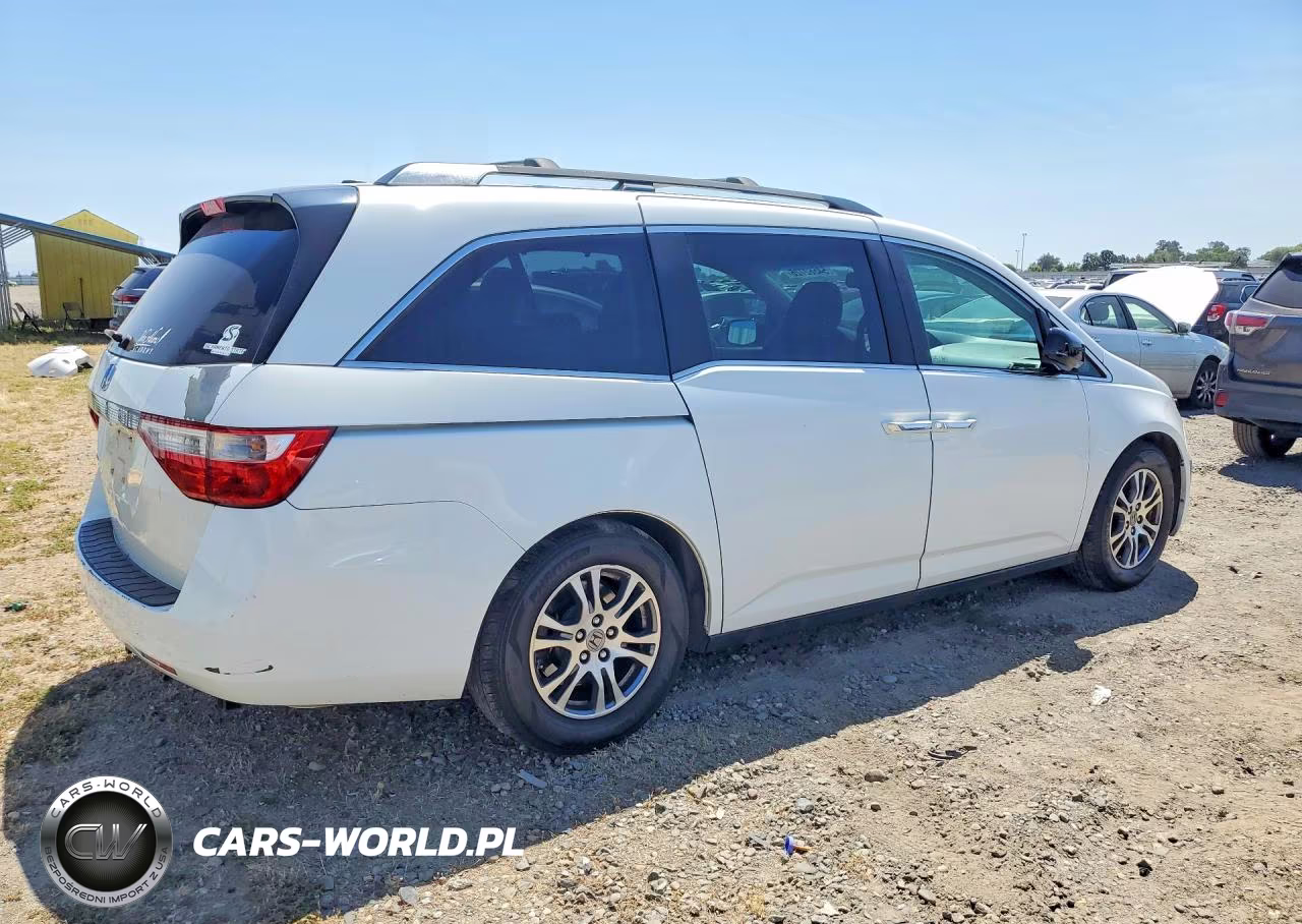 2012 Honda Odyssey Exl VIN:5FNRL5H68CB126200 - 3