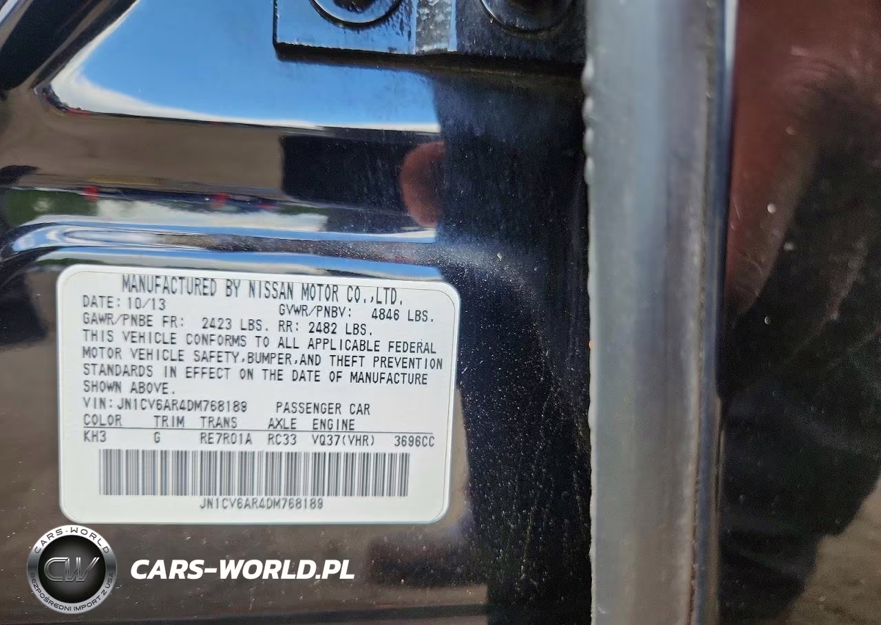 2013 Infiniti G37 Sedan X VIN:JN1CV6AR4DM768189 - 12