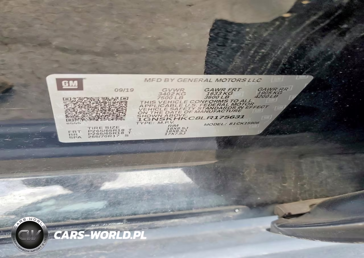 2020 Chevrolet Suburban K1500 Lt VIN:1GNSKHKC8LR175631 - 13