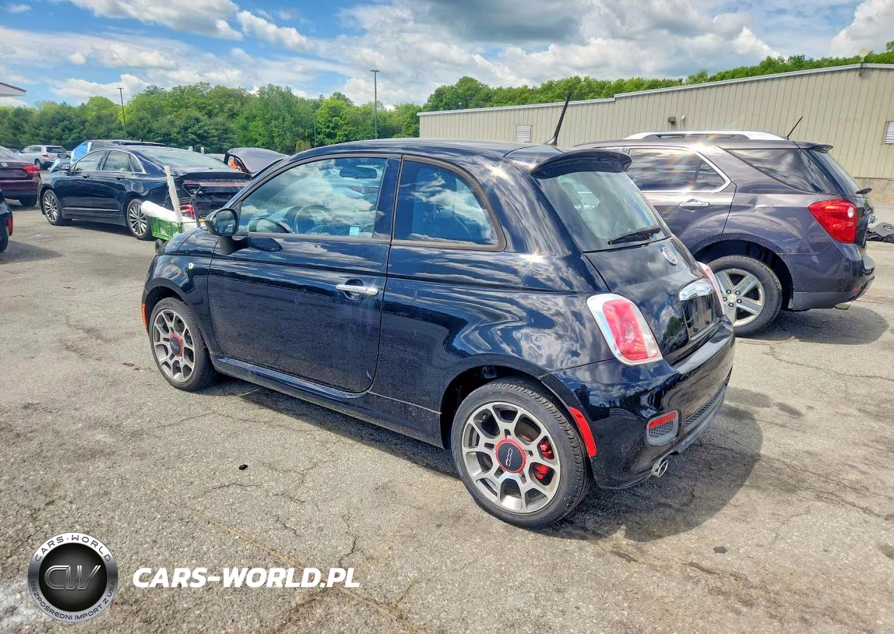 2015 Fiat 500 VIN:3C3CFFBR3FT753824 - 2