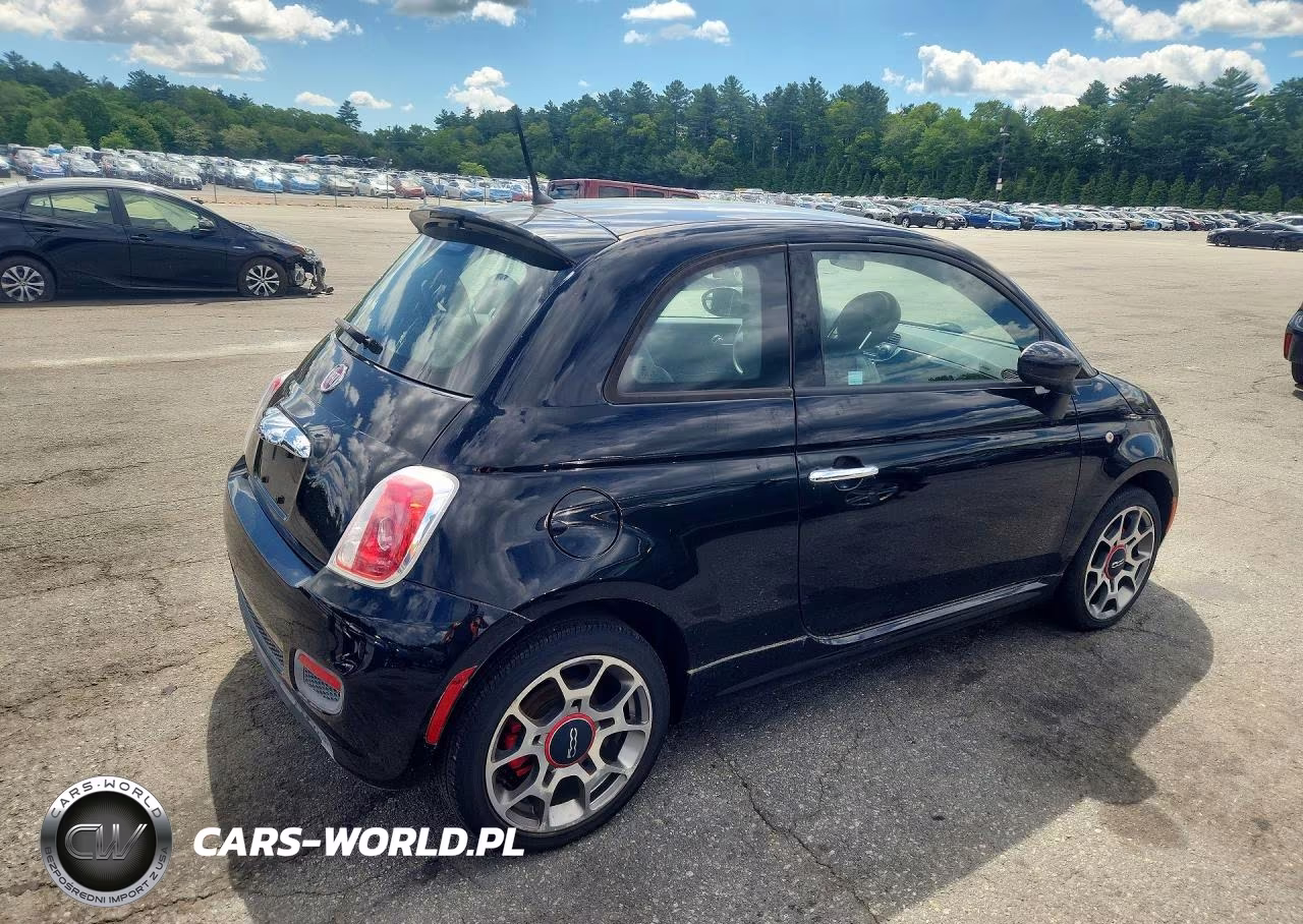 2015 Fiat 500 VIN:3C3CFFBR3FT753824 - 3