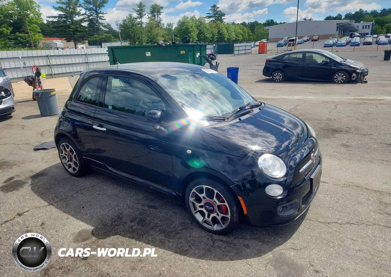 2015 Fiat 500 VIN:3C3CFFBR3FT753824 - 4