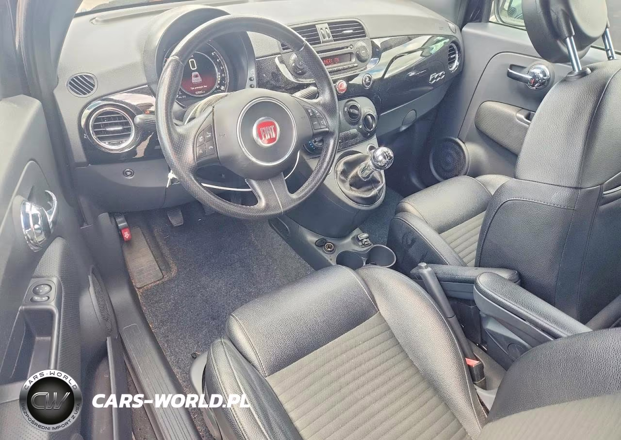 2015 Fiat 500 VIN:3C3CFFBR3FT753824 - 8