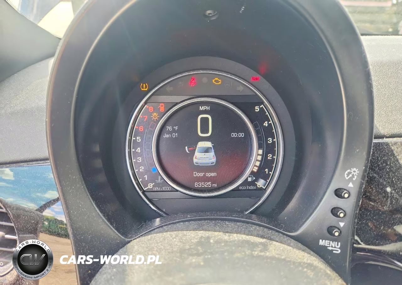 2015 Fiat 500 VIN:3C3CFFBR3FT753824 - 9