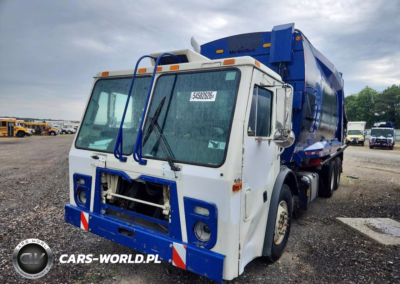 2014 Mack Leu613 Refuse Truck VIN:1M2AU02C4EM008338 - 2