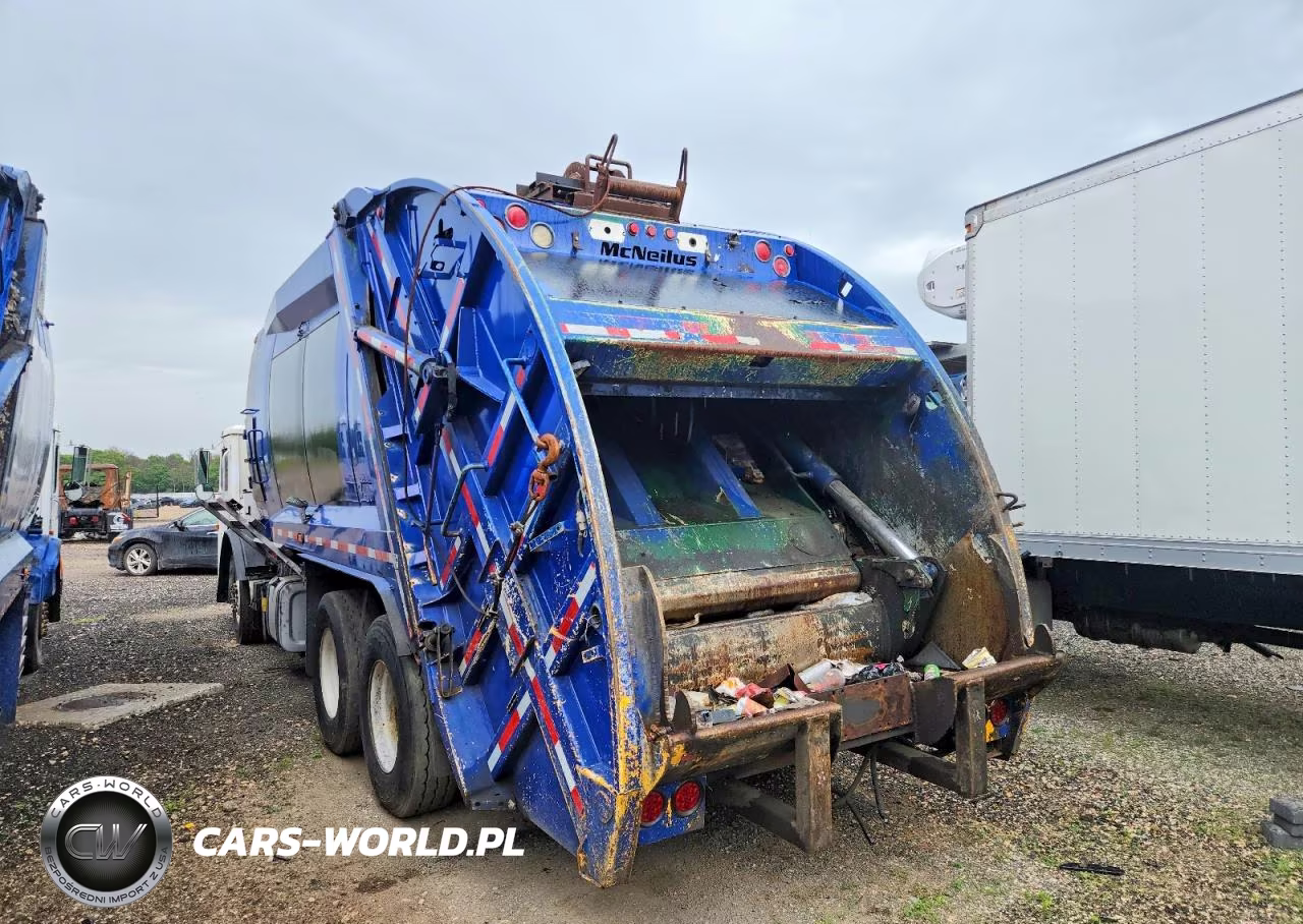 2014 Mack Leu613 Refuse Truck VIN:1M2AU02C4EM008338 - 3