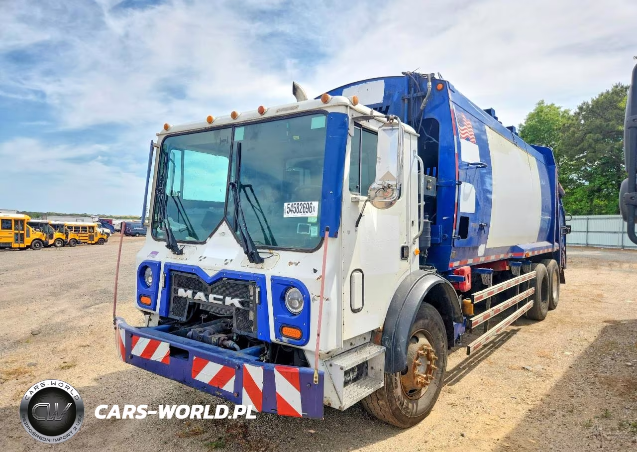 2011 Mack Mru600 Refuse Truck VIN:1M2AV02C8BM006519 - 2